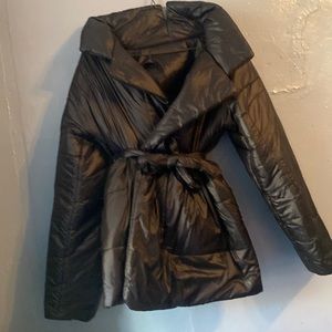 Norma Kamali sleeping bag coat